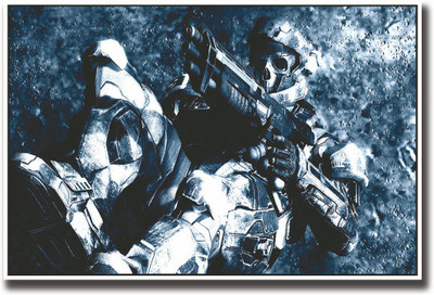

Robot with gun Fine Art Print(12 inch X 18 inch, Rolled)