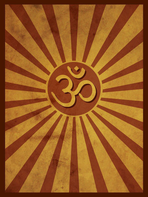 

Posterhouzz Om Poster Fine Art Print(18 inch X 12 inch, Rolled)