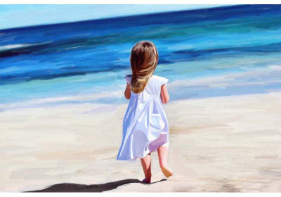 

Tallenge - Walk on Beach - A3 Size Premium Quality Rolled Poster Paper Print(16.5 inch X 11.7 inch, Rolled)