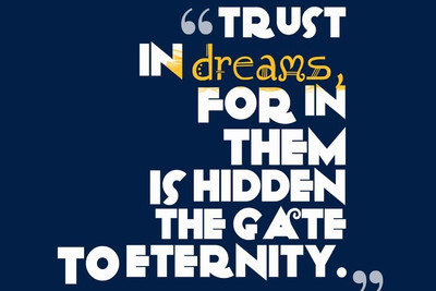 

Posterhouzz Trust In Dreams Poster Fine Art Print(12 inch X 18 inch, Rolled)