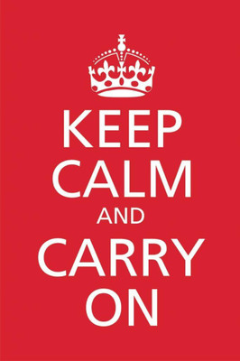 

Posterhouzz Keep Calm And Carry On - Red Poster Fine Art Print(18 inch X 12 inch, Rolled)