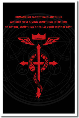 

Fullmetal Alchemist - Flamel Paper Print(19 inch X 13 inch)