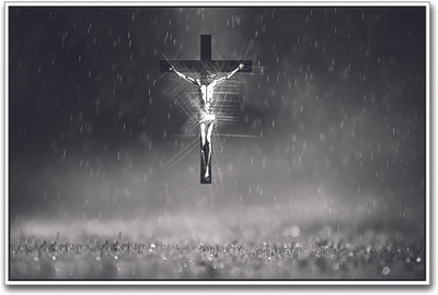 

Jesus on the Cross Paper Print(12 inch X 18 inch)