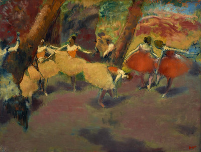 

Tallenge - Before The Performance by Edgar Degas - A3 Size Unframed Poster Paper Print(16.5 inch X 11.6 inch)