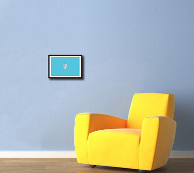

Beautiful Blue Owl Fine Art Print(10 inch X 14 inch, Framed)