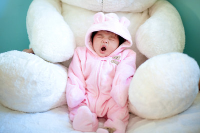 

Child's Love - Yawning Baby (2) Paper Print(12 inch X 18 inch, Streched)