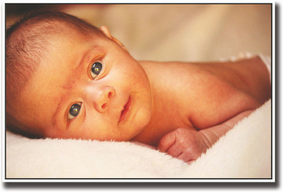 

Beautiful eyes baby Fine Art Print(12 inch X 18 inch, Rolled)