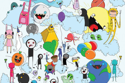 

Adventure Time Cartoon Paper Print(12 inch X 18 inch, Rolled)