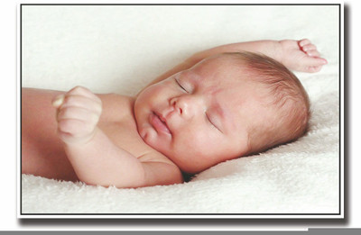 

Posterhouzz sweet baby sleeping Fine Art Print(12 inch X 18 inch, Rolled)