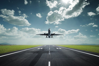 

Amazing Aeroplane landing Paper Print(12 inch X 18 inch, Rolled)