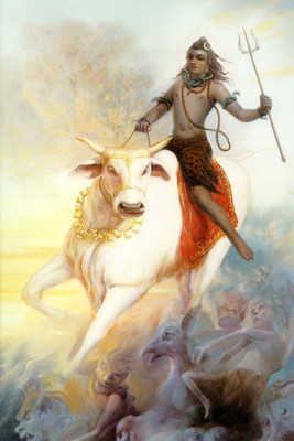 

Divine Shiva Blessings Paper Print(18 inch X 12 inch, Rolled)