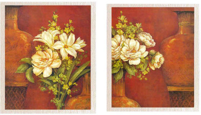 

Posterhouzz Frameless Floral Painting Fine Art Print Poster Fine Art Print(12 inch X 18 inch, Rolled)