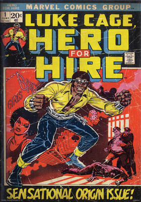 

Luke Cage -wild poster (Officially Licensed) Paper Print(24 inch X 16 inch, Rolled)