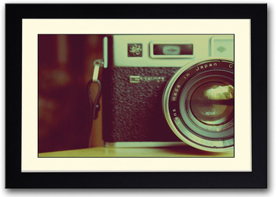 

Vintage Camera Amazing Fine Art Print(14 inch X 20 inch, Framed)