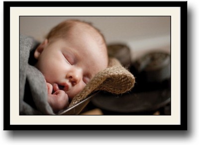 

Baby sleeping face Fine Art Print(10 inch X 14 inch, Framed)