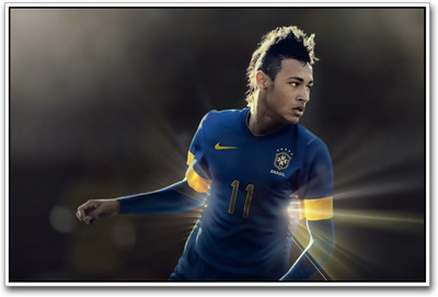 

Neymar Football Photographic Paper(12 inch X 18 inch)