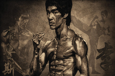 

Master Bruce Lee Paper Print(12 inch X 18 inch, Rolled)