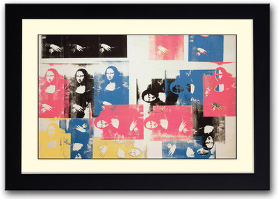 

Leonardo da vinci pop art Fine Art Print(14 inch X 20 inch, Framed)