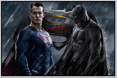 

Posterhouzz Batman vs Superman Movie Poster Paper Print(12 inch X 18 inch, Rolled)