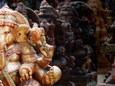 

Lord Ganesha Printed Canvas Art(18 inch X 24 inch)