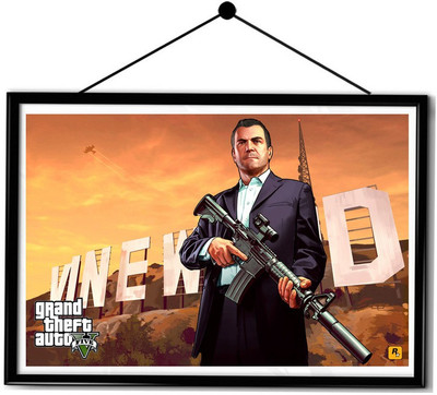 

Epic Ink Framed Posters Paper Print(18.5 inch X 13.5 inch, Framed)