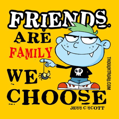 

Friends Are Family Paper Print(12 inch X 12 inch, Rolled)
