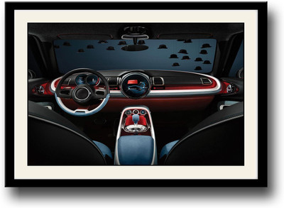 

Amazing car interiors Fine Art Print(10 inch X 14 inch, Framed)