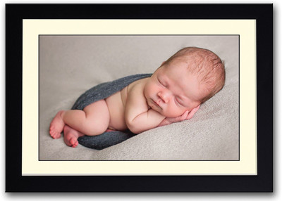 

Cute Sleeping Baby Image Fine Art Print(14 inch X 20 inch, Framed)