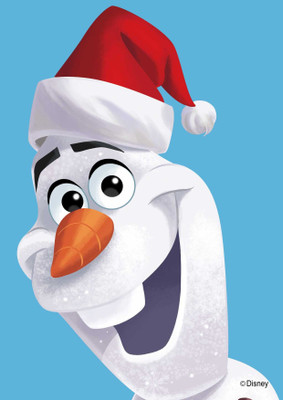 

ORKA Frozen-Olaf Digital Printed with Laminated Paper Print(18 inch X 12 inch, Rolled)