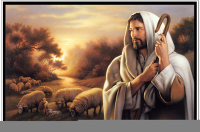 

Posterhouzz Jesus Christ in Jungle Poster Paper Print(12 inch X 18 inch, Rolled)