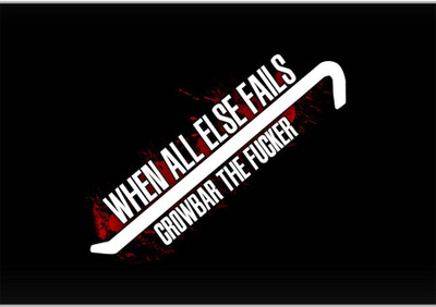 Posterhouzz When All Else Fails Paper Print(12 inch X 18 inch, Rolled)