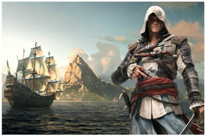 Assassin's Creed Poster Paper Print(18 inch X 12 inch, Rolled) available at flipkart for Rs.169