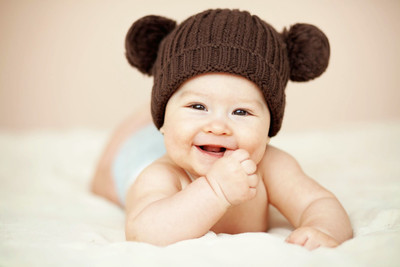 

Cute Baby Smiling Baby Wall Poster New Born Baby Poster Photographic Paper(12 inch X 18 inch)