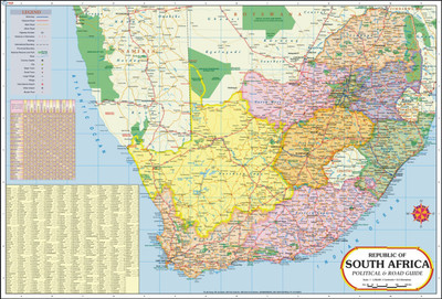 28% OFF on South Africa Map Paper Print(40 inch X 28 inch, Rolled) 28% OFF on South Africa Map Paper Print(40 inch X 28 inch, Rolled)