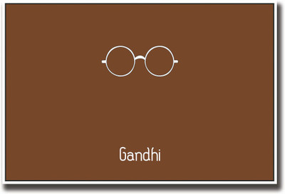 

Mahatma Gandhi Fine Art Print(12 inch X 18 inch, Rolled)