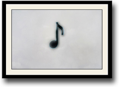 

Music sign Fine Art Print(10 inch X 14 inch, Framed)