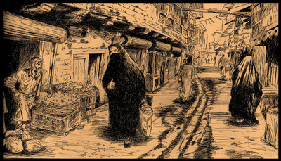 

The Baghdad Street Paper Print(36 inch X 24 inch)