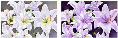 

Art Factory Floral Painting Canvas Art(24 inch X 36 inch, Rolled)