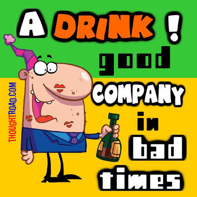 

A Drink In Good Company Paper Print(12 inch X 12 inch, Rolled)
