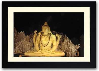 

Lord Shiva Afp1373 Fine Art Print(14 inch X 20 inch, Framed)