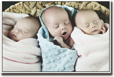 

Three sweet little babies Fine Art Print(12 inch X 18 inch, Rolled)