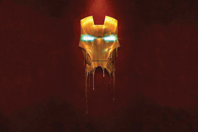 

Ironman Mask Paper Print(12 inch X 18 inch, Rolled)