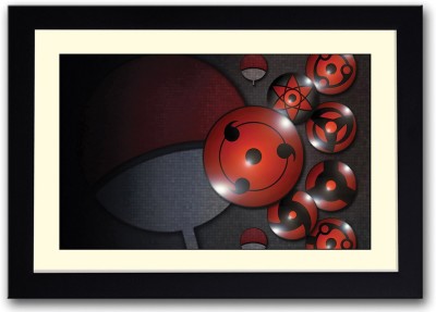 

Red Symbols Fine Art Print(14 inch X 20 inch, Framed)