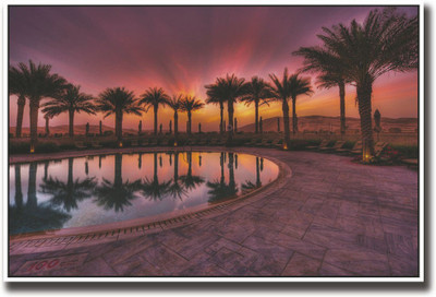 

Swimming Pool & Beautiful Sky Fine Art Print(12 inch X 18 inch, Rolled)