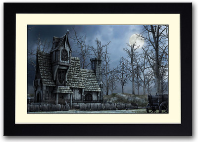 

Haunted House Fine Art Print(14 inch X 20 inch, Framed)