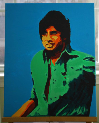 

Amitabh Bachchan Bollywood Actor Paper Print(18 inch X 12 inch, Rolled)