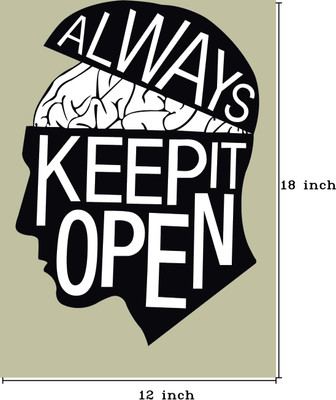 

Keep it Open Photographic Paper(18 inch X 12 inch)