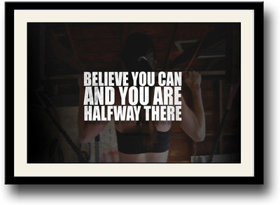 

Believe inspirational Fine Art Print(10 inch X 14 inch, Framed)