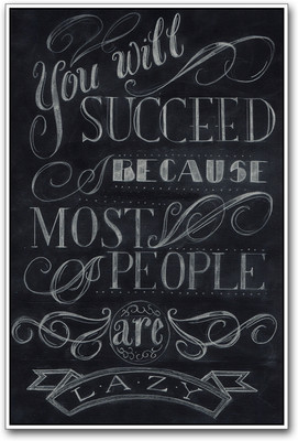 Success Quote Photographic Paper(18 inch X 12 inch) Success Quote Photographic Paper(18 inch X 12 inch)