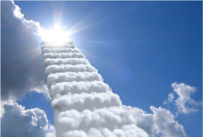 

Cloud Steps Paper Print(13 inch X 19 inch, Rolled)